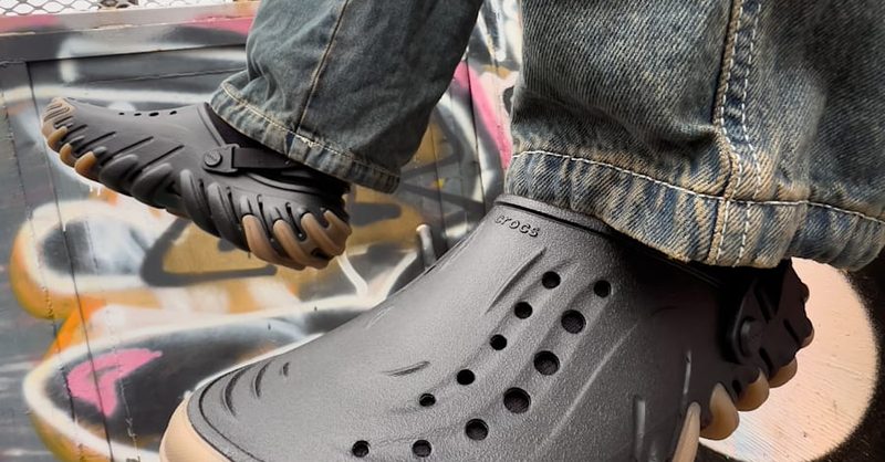 Crocs steps into outdoor territory with new grippy mule - The Manual