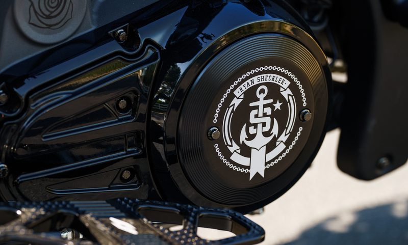 Customization of Ryan Schekler Indian Chieftain PowerPlus.