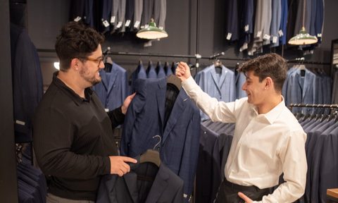 Rothman's Wedding Season suit shopping