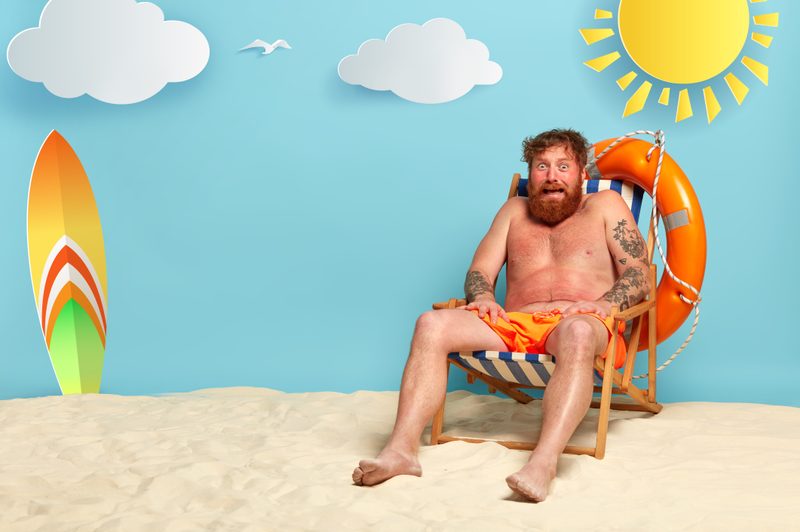 How to treat sunburn