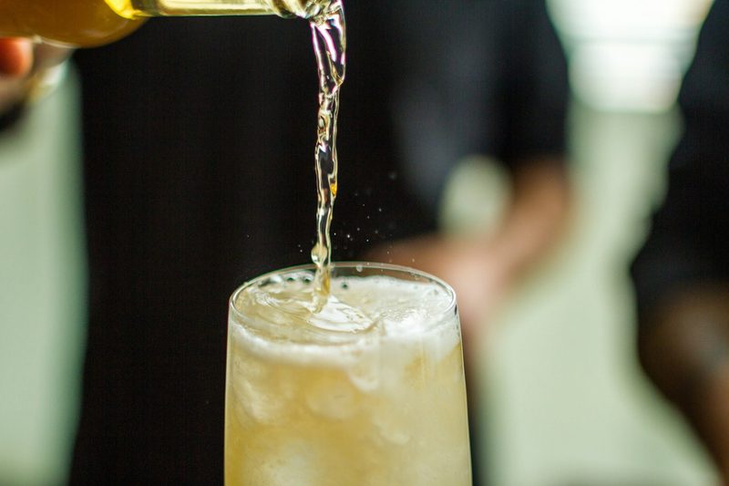 Beer cocktail