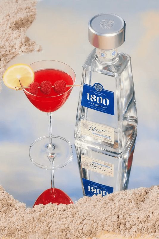 Berry Sparkler Cocktail.