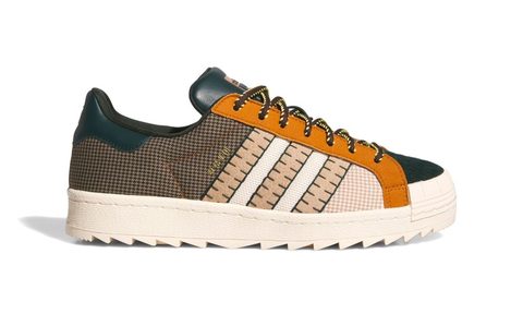 patchwork superstar sneaker