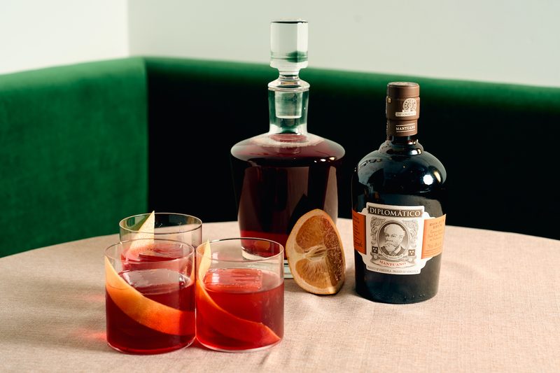 Diplomatico Rum Negroni.