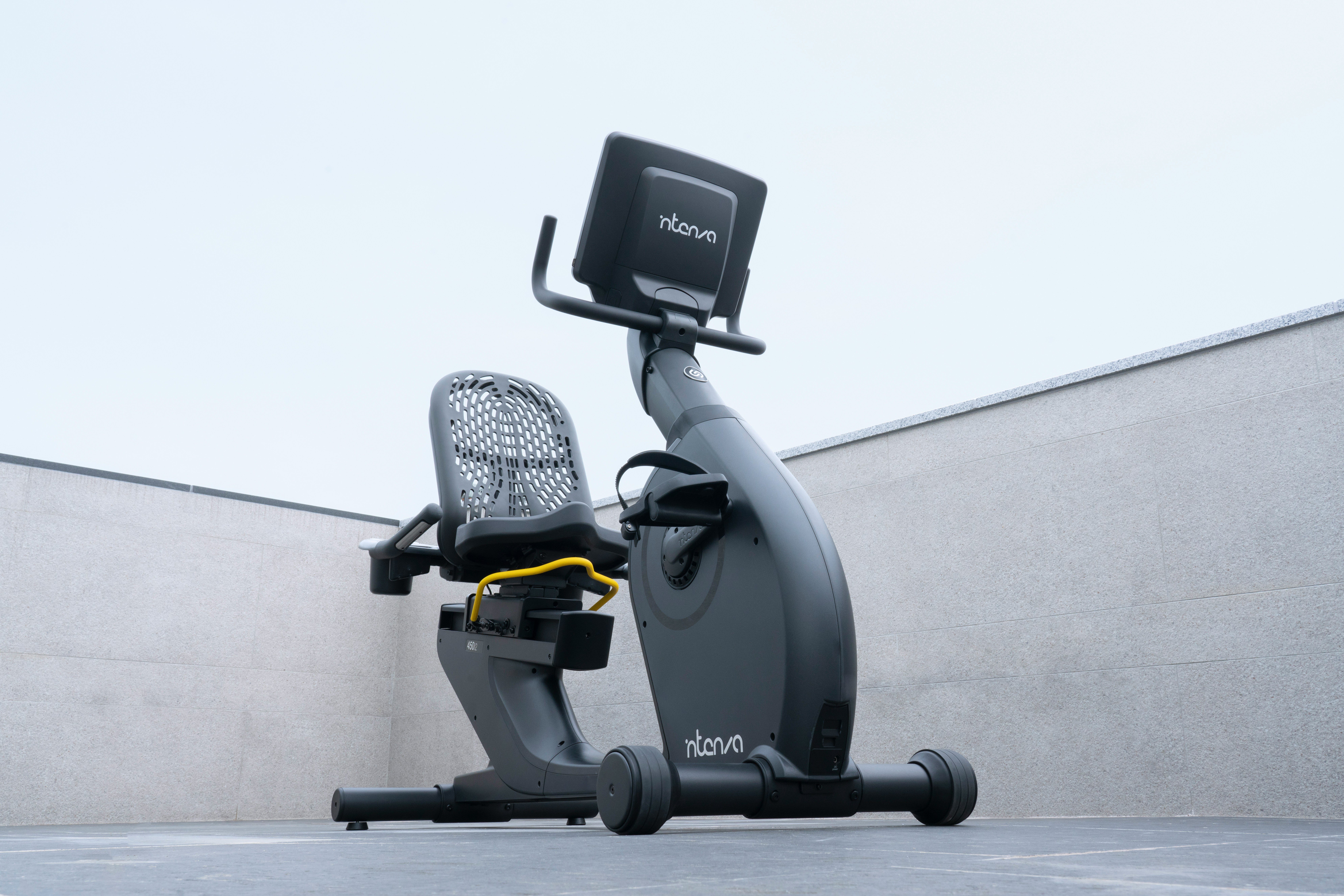 Recumbent bike.