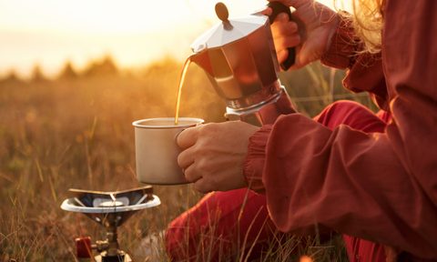 pour over coffee
