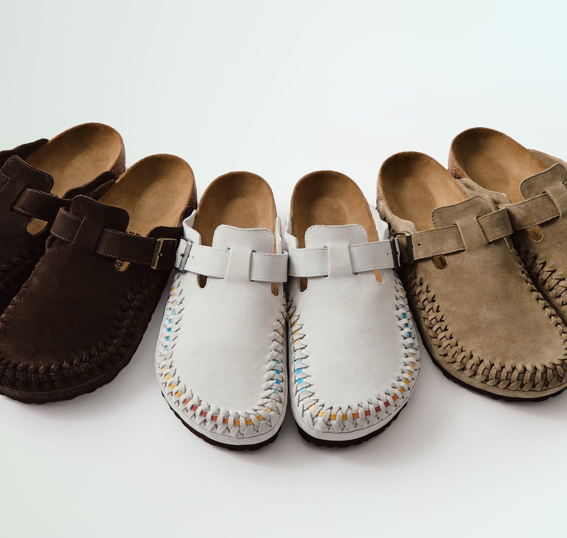 three boston clogs birkenstock kith