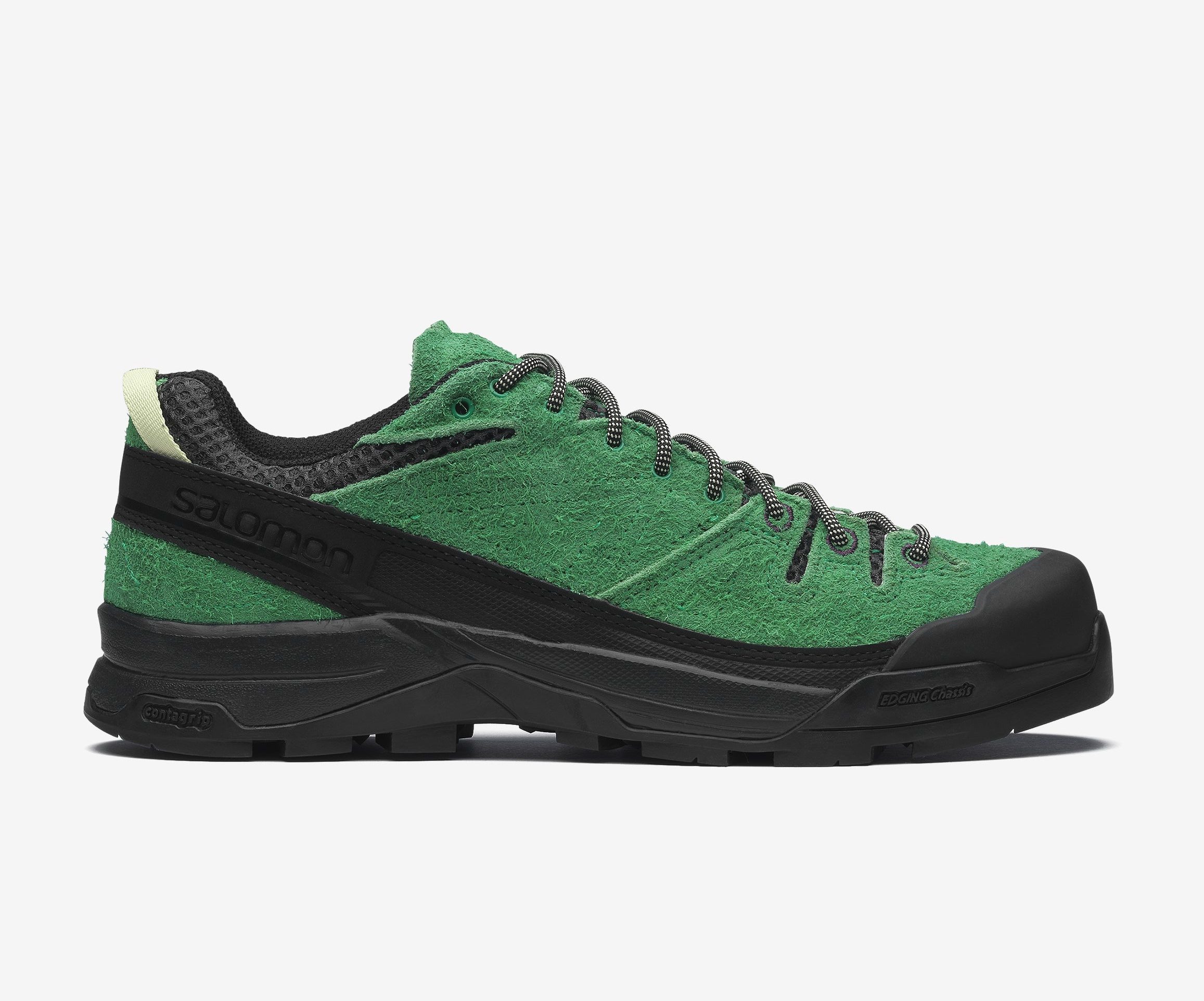 hairy suede salomon sneaker