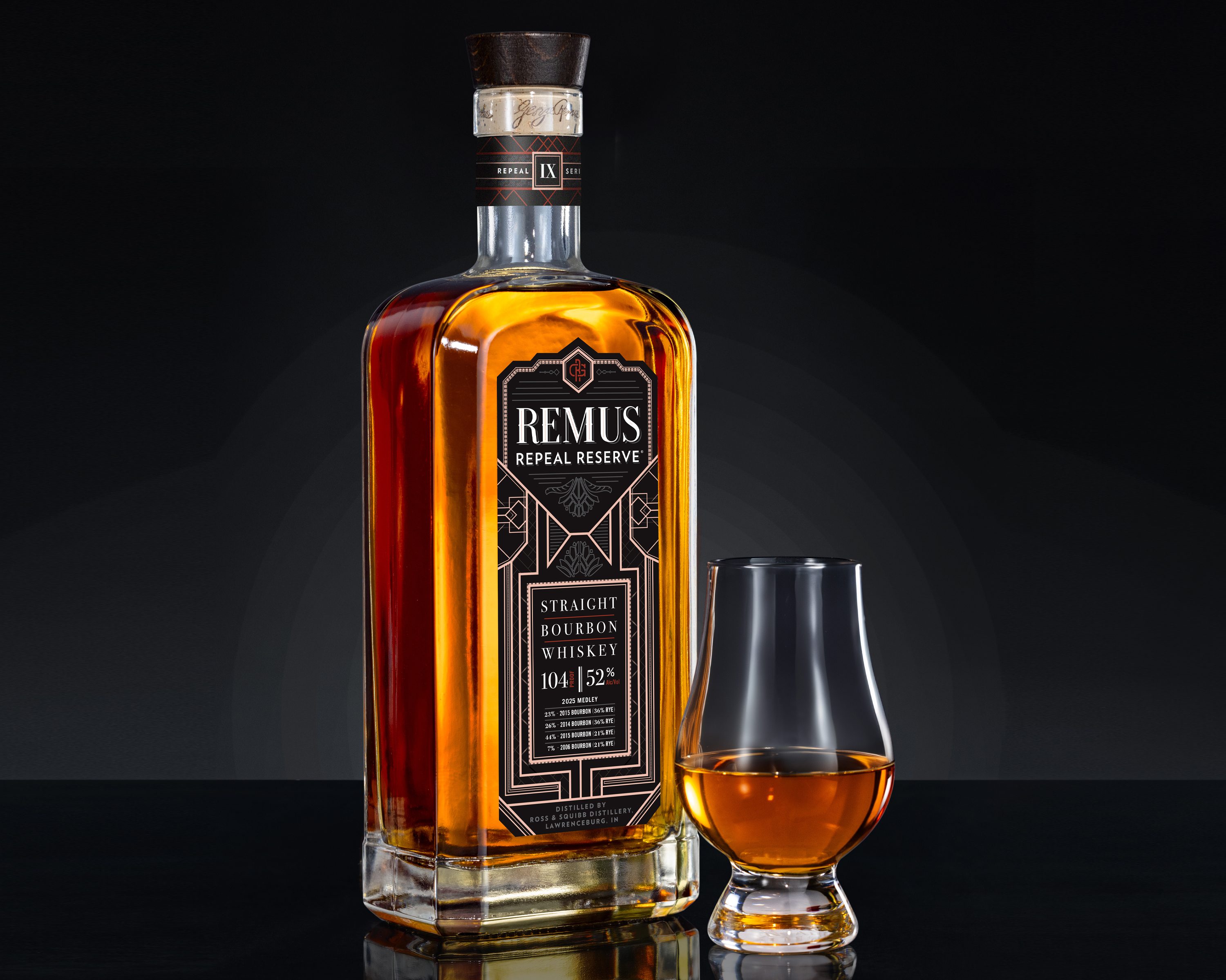 Remus Repeal Reserve Series IX Straight Bourbon Whiskey is being