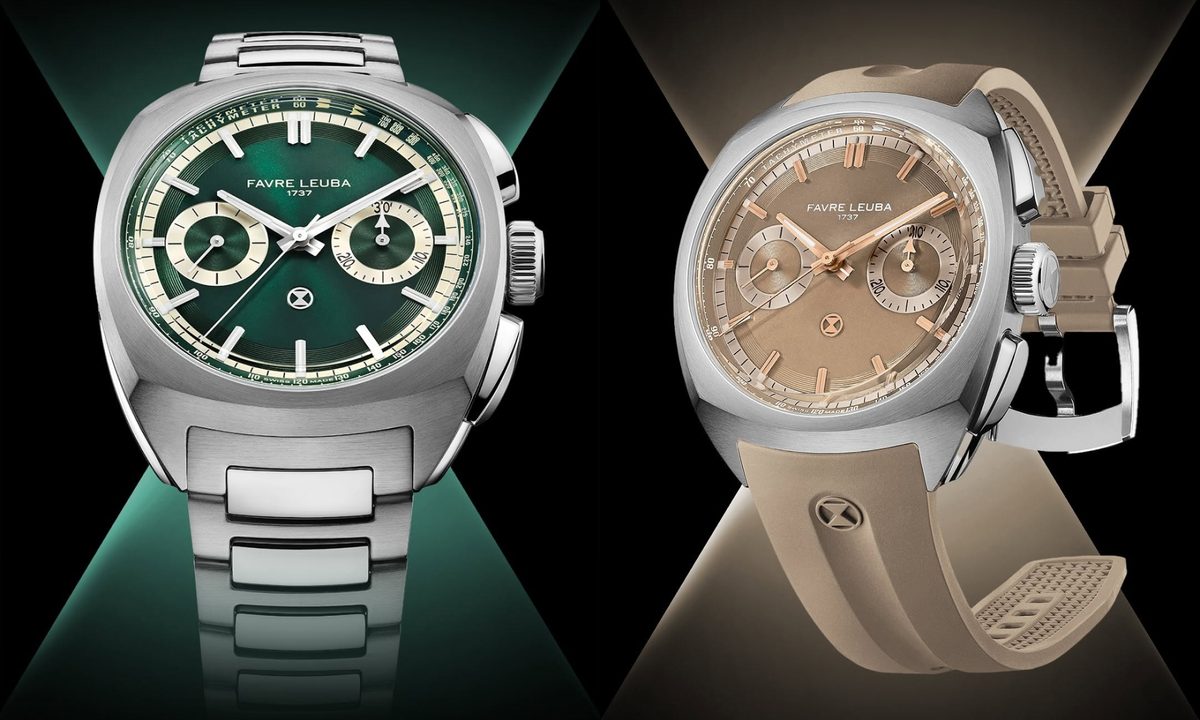 The Favre-Leuba Chief Chronograph, in two new colors