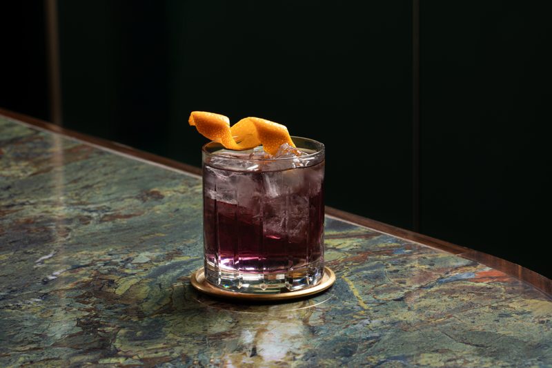 Amethyst Negroni.