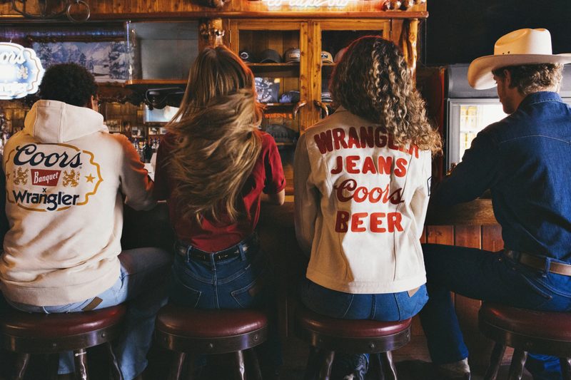 Coors and Wrangler collaboration.