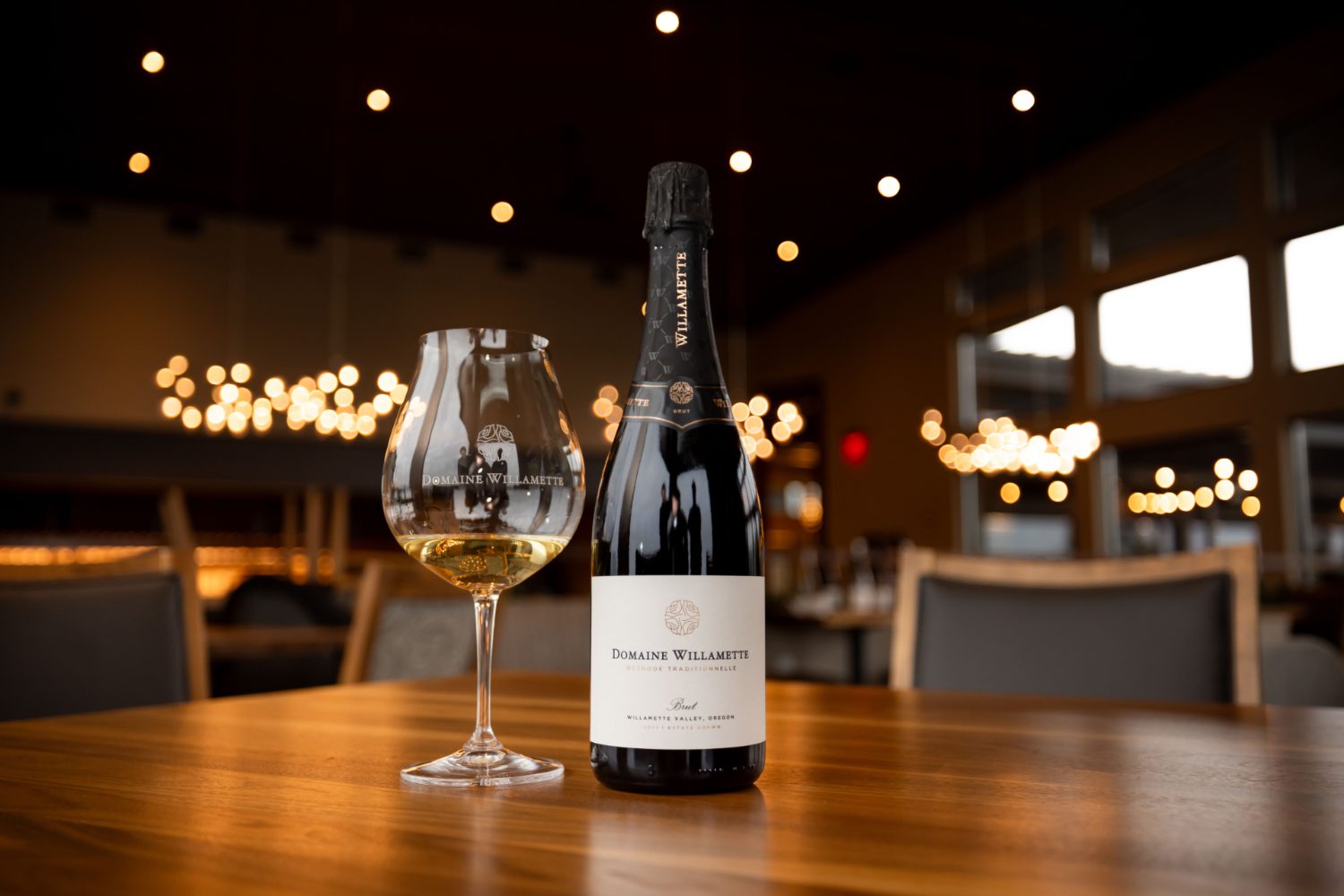 Domaine Willamette glass.