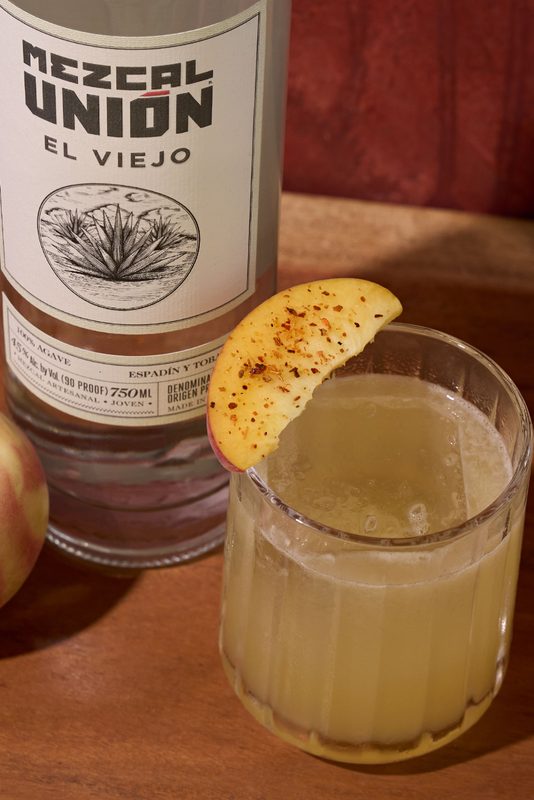 Grilled Peach Margarita.