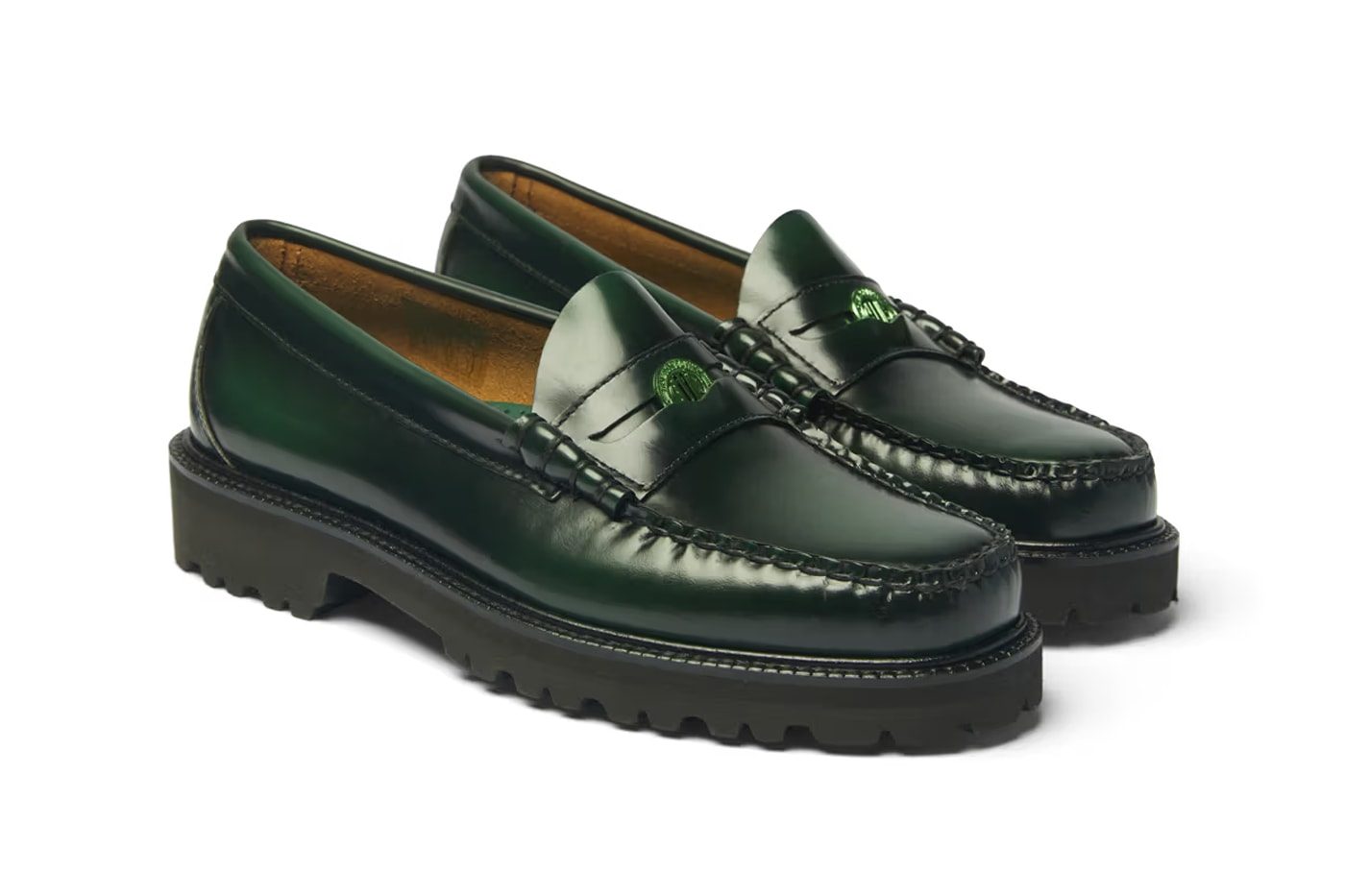This HUF x G.H. Bass loafer changes color the more you wear it