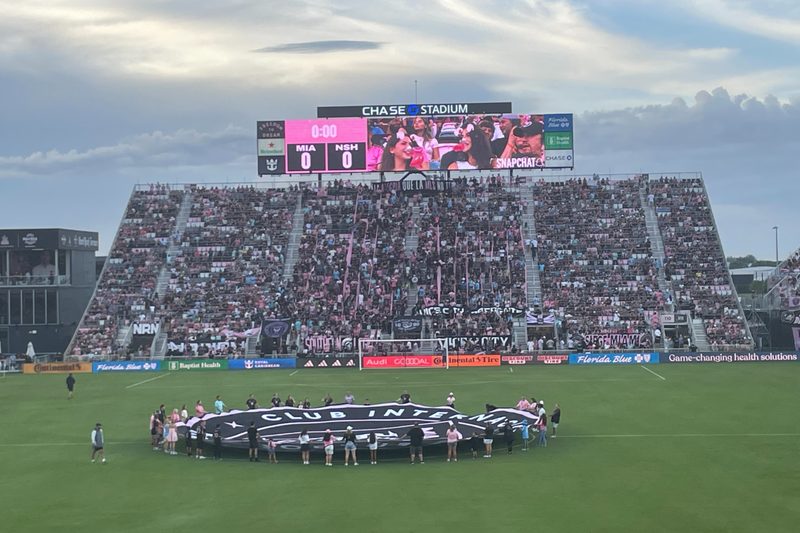 Inter Miami pregame.