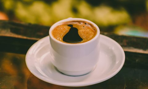 black coffee