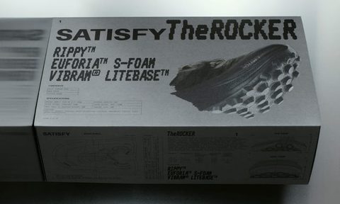 satisfy therocker shoe box