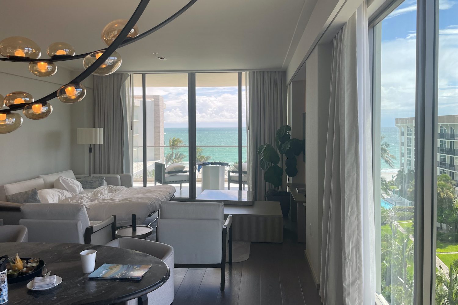A suite at St. Regis Longboat Key Resort.