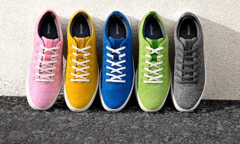 array of allbird colors
