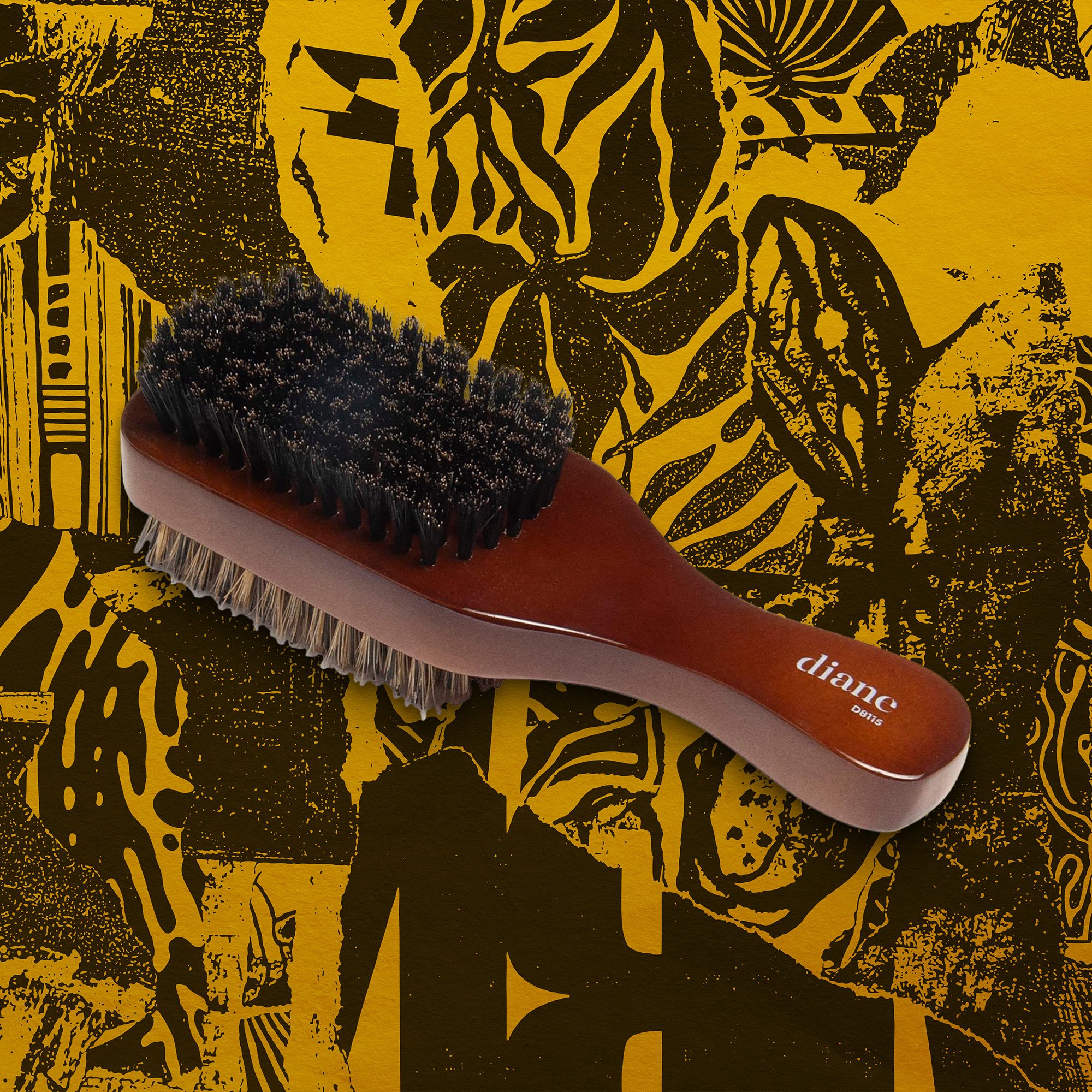Diane Double Sided Boar Bristled Hair Brush