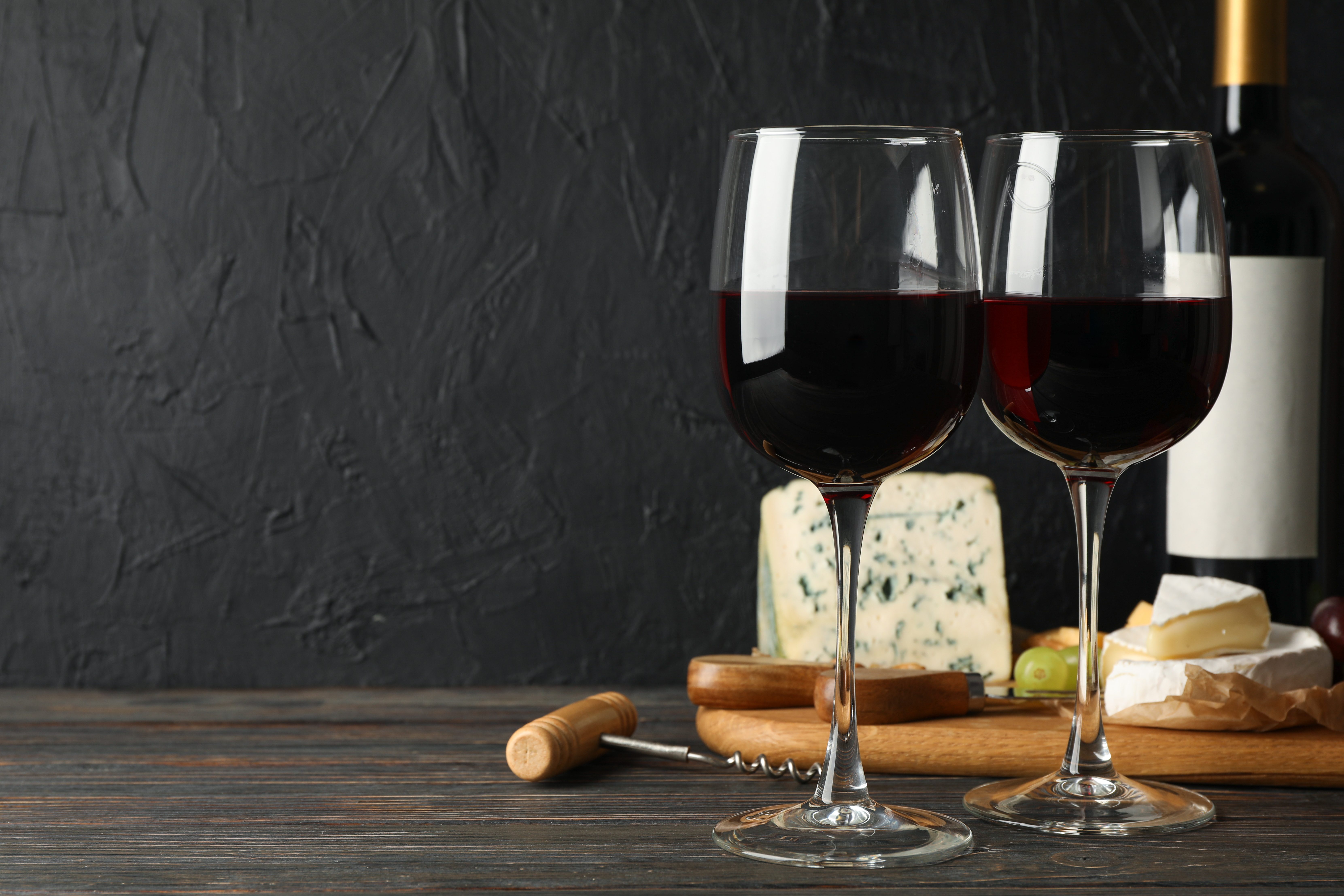Wine and cheese