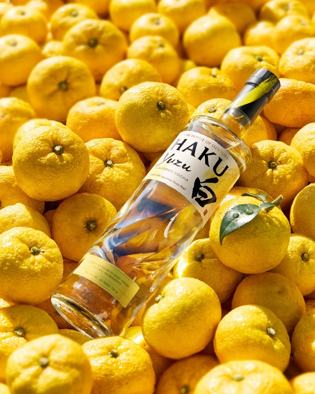 The House of Suntory is launching a new Haku Vodka featuring a