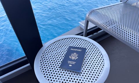 passport on a cruise