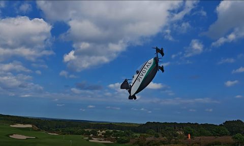 Pivotal's aircraft in flight