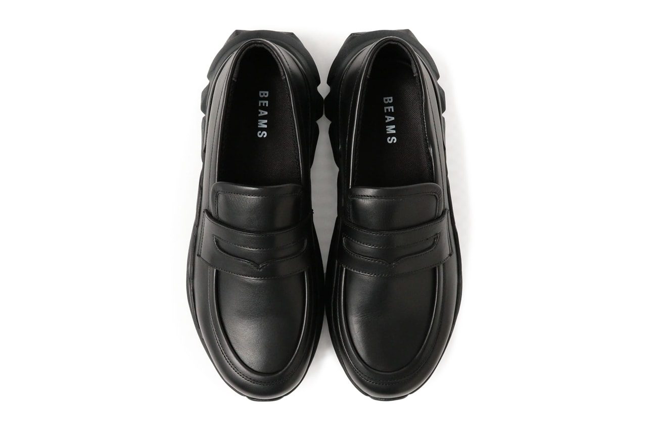overhead of beams sneaker loafer
