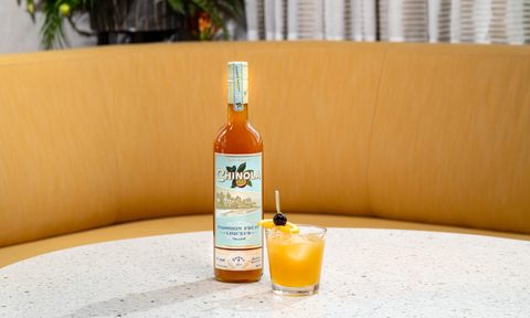Passion Fruit Whiskey Sour.