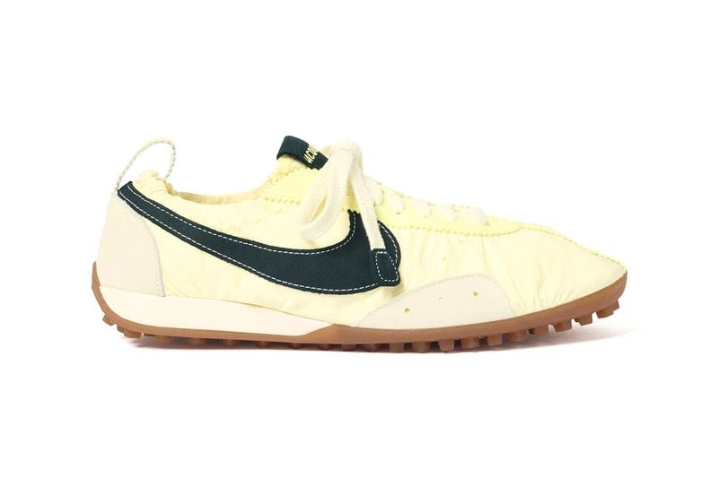 pale yellow Jacquemus nike moon shoe