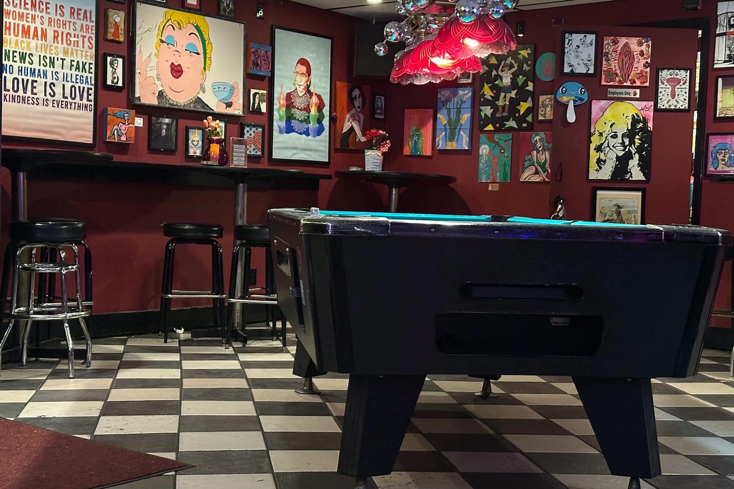 The Liberty Lounge.