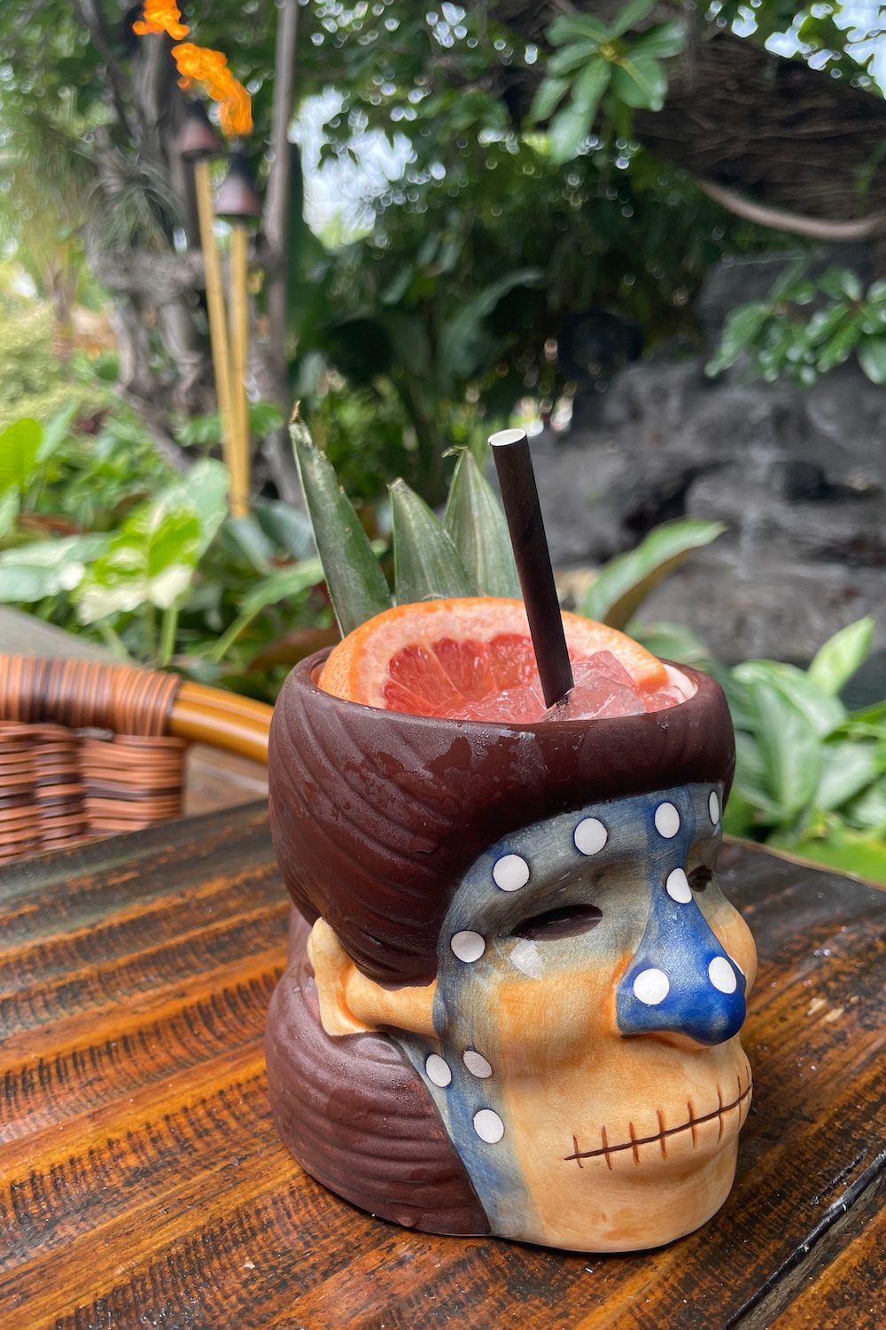 MAI-KAI tiki drink.