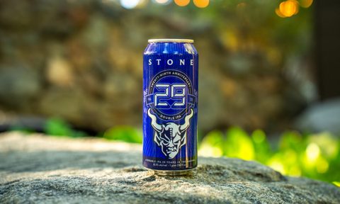 Stone Brewing 29th Anniversary Double IPA.