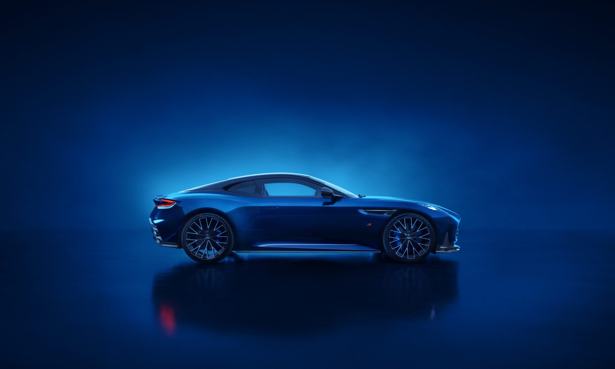 2026 Aston Martin DB12 S right profile view.