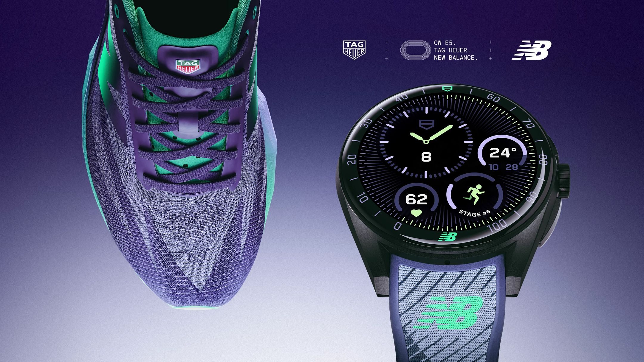 TAG Heuer and New Balance
