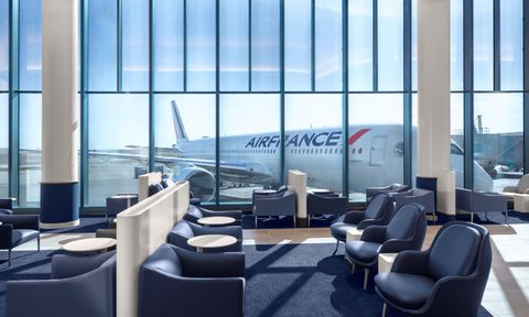 Air France ORD lounge