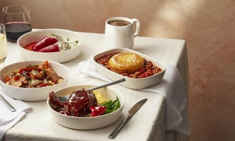 Delta Chef José Andrés menu