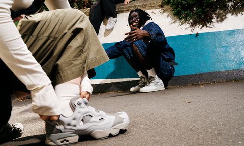 playstation x reebok campaign photo