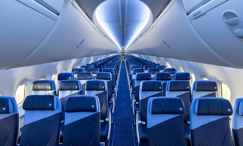 Southwest Airlines new cabin