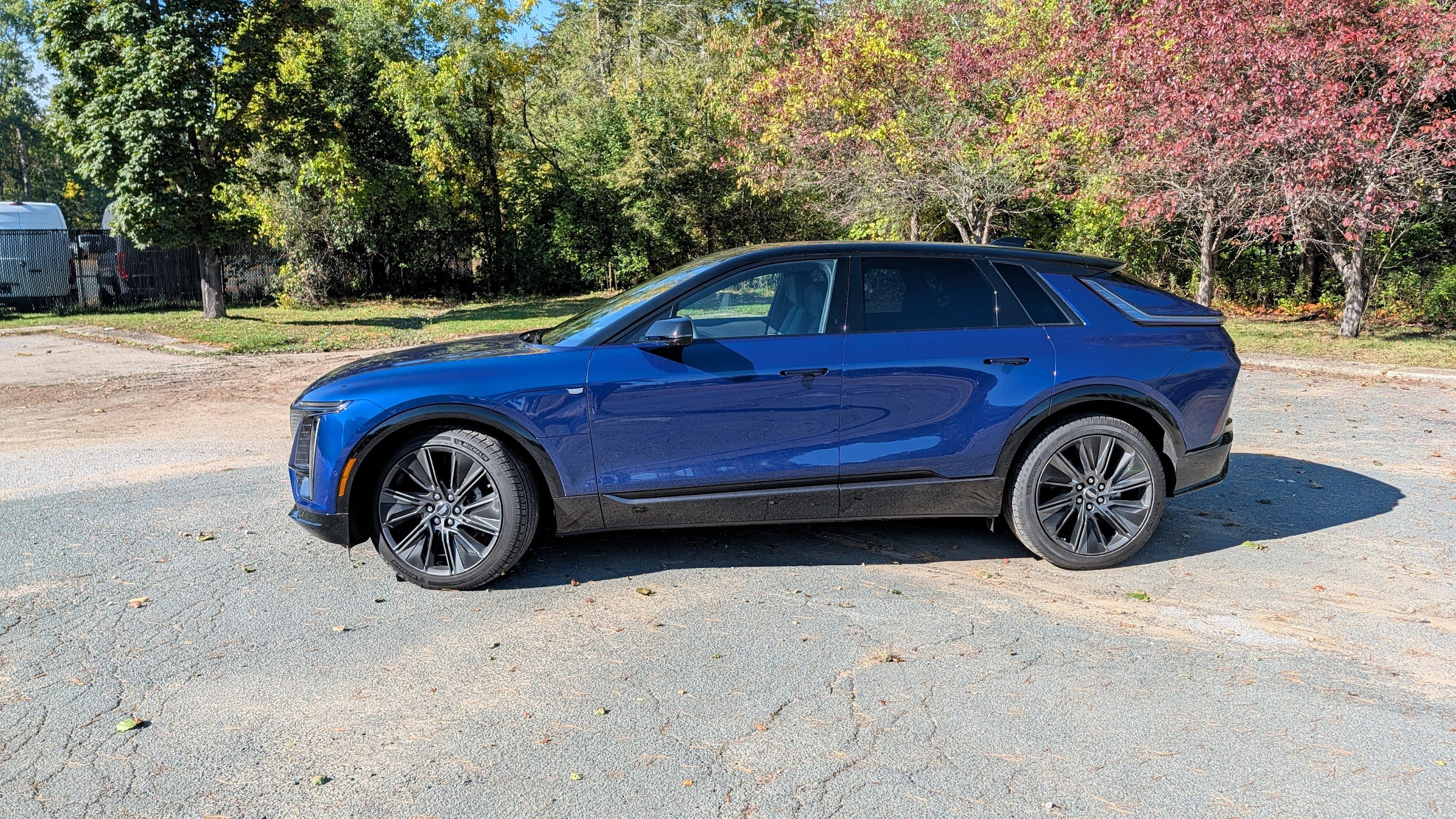 Side view of a 2026 Cadillac Lyriq
