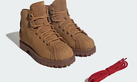 adidas turns its superstar into a rugged boot silhouette shoes green js0703 15 hover standard