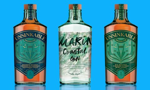 Sausalito Liquor Co. three bottles