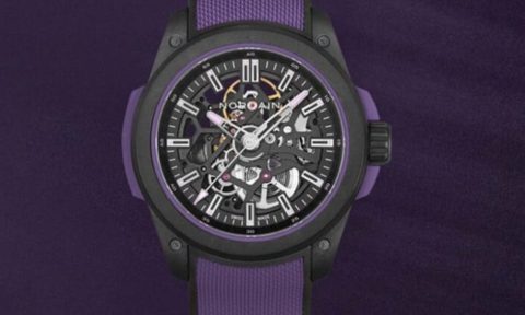 The Norqain Wild One Skeleton 42 mm Purple