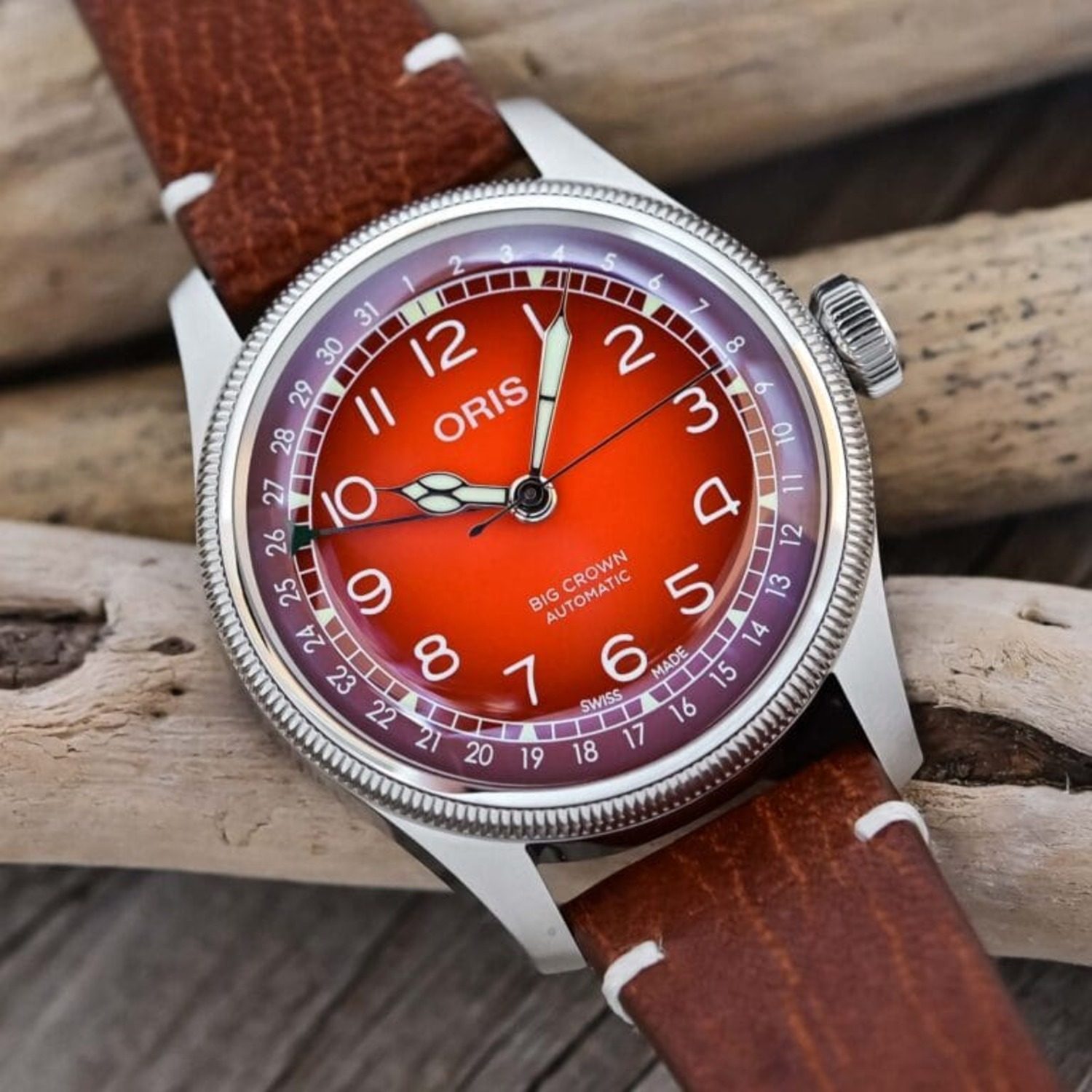 The Oris x Cervo Volante Pointer Date 40mm