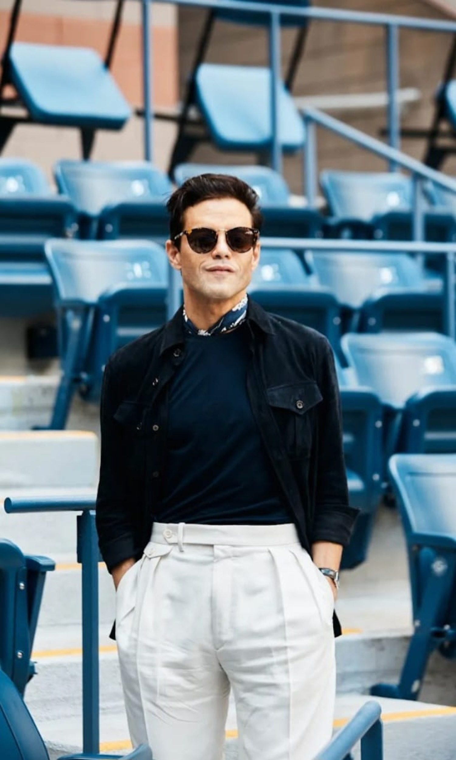 Rami Malek, as styled by Ilaria