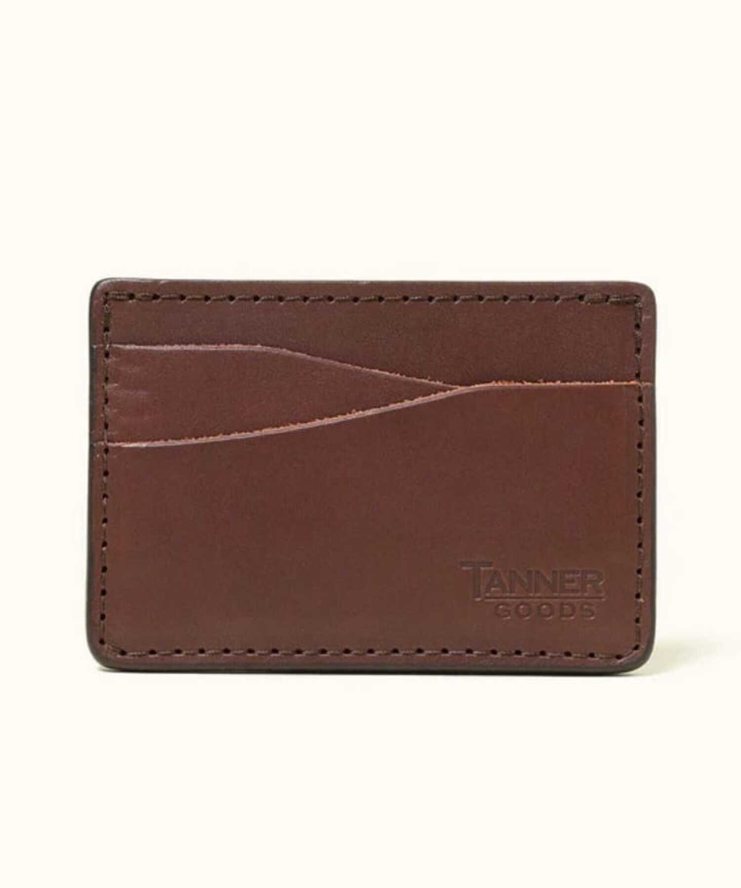 Tanner Goods Journeyman Wallet in cognac