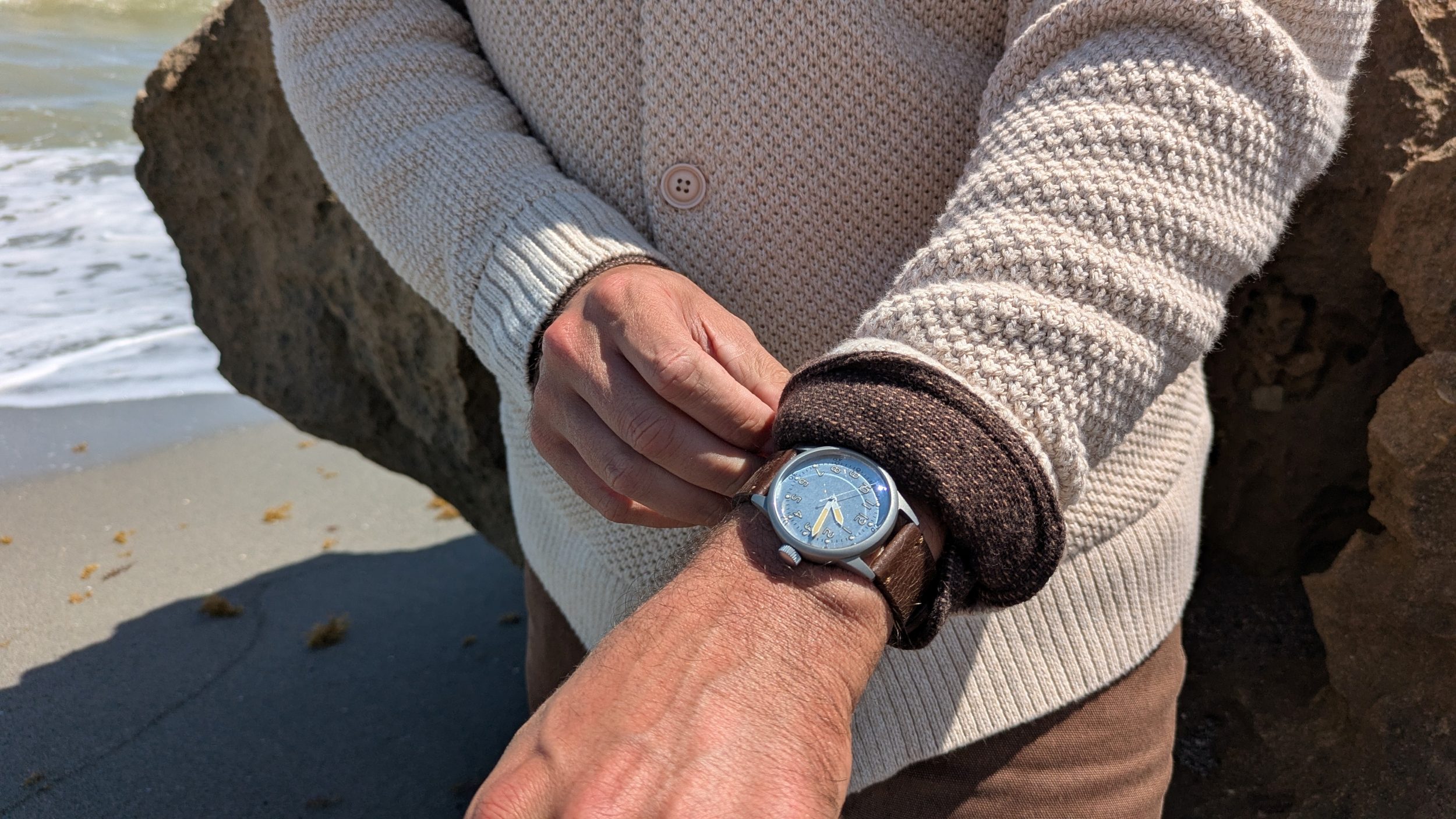 Work wear Cardigan watch