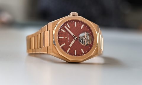 Defy Skyline Tourbillon Rose Gold